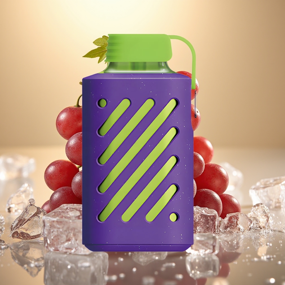 VOZOL GEAR 10000 Disposable Vape 10000 Pufova, Grožđe Led, VAMT Mesh Coil, 20 ml Tekućine