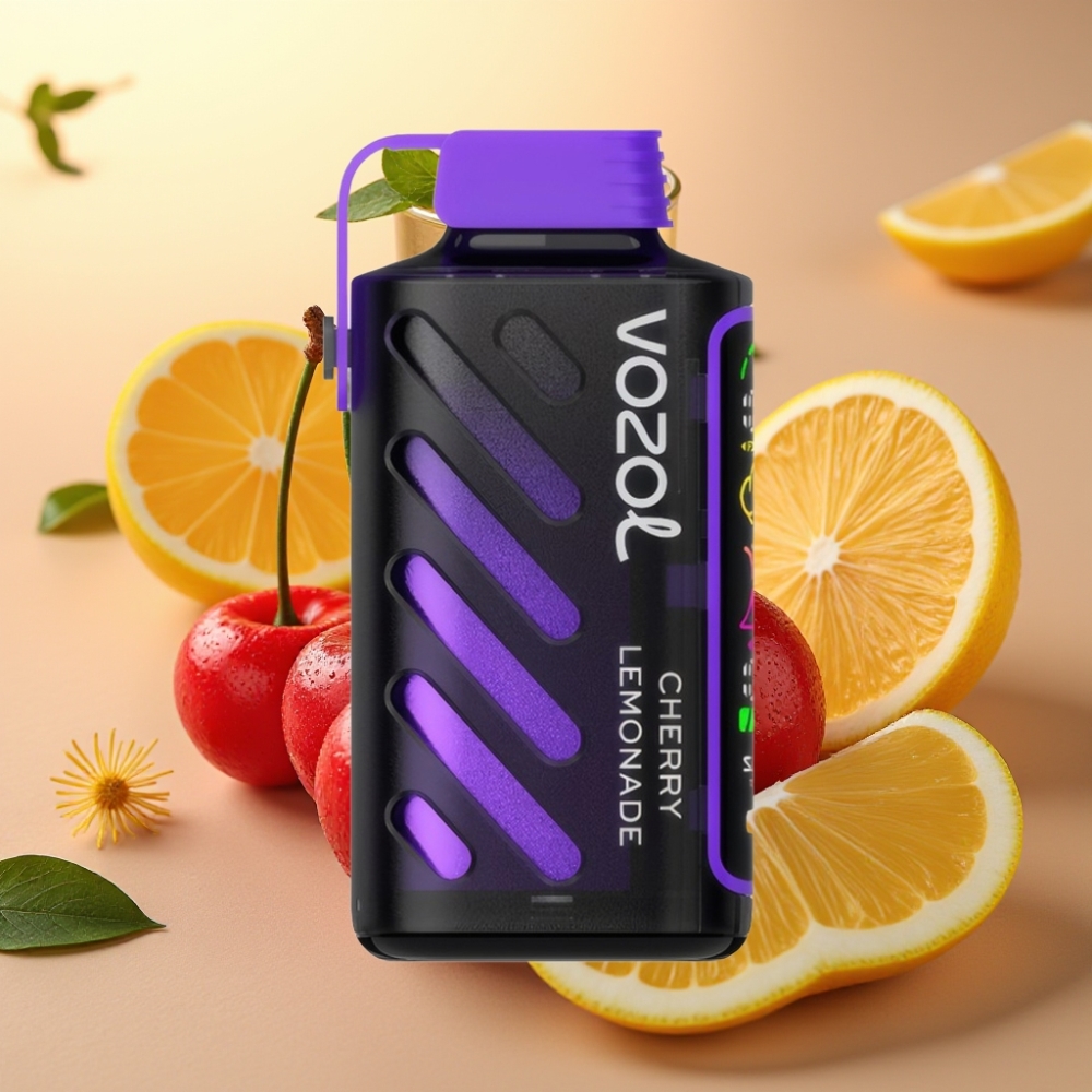 VOZOL Gear Power 20000 Puhova Tehnologija: S.i.L.C. Tech Dual Mesh Coil 20mL 5%(50mg) Trešnja Limunada