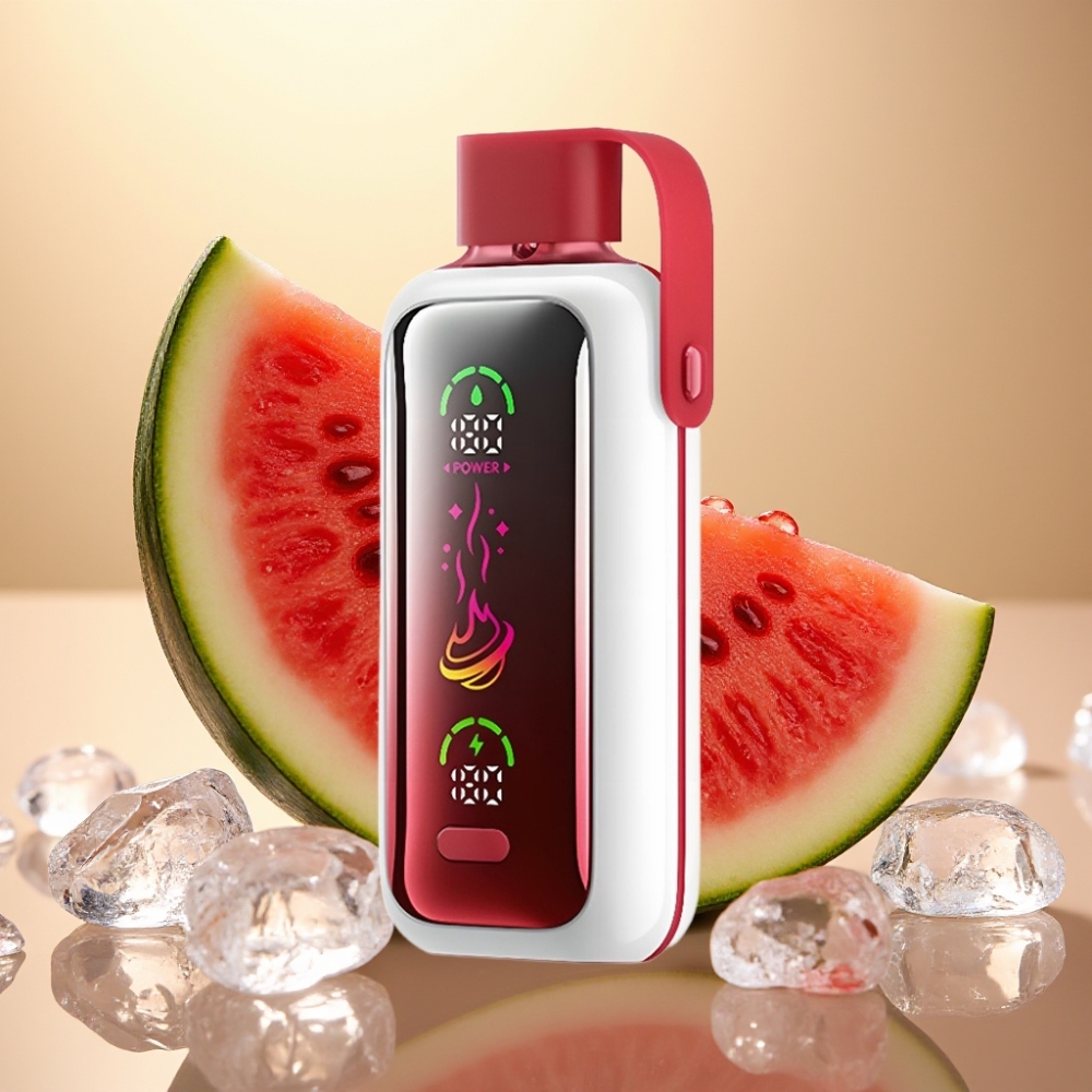 VOZOL Star 20000 Puffs 2.2" HD zrcalni zaslon Dual mesh 650mAh Lubenica Led