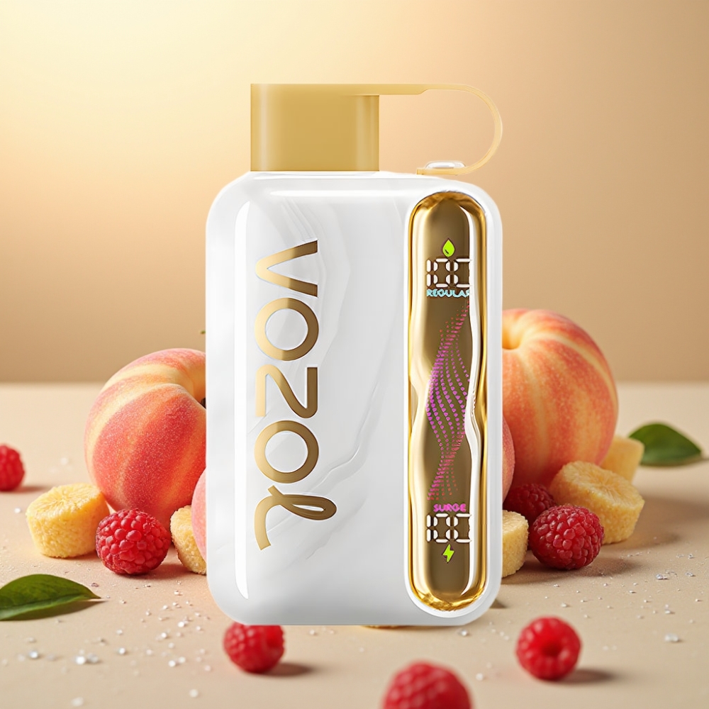 VOZOL STAR 40000 Pufova Baterija 1000mAh Type-C Bijeli Breskva Malina