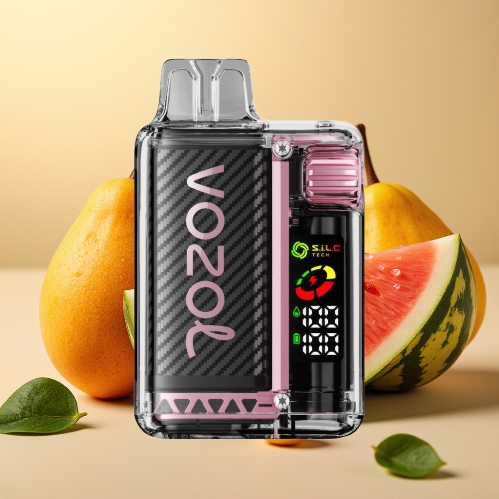 VOZOL Vista 20000 Puffs 650mAh 2% OLED S.i.L.C Dual Mesh MTL Breskva Mango Lubenica